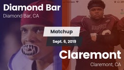 Matchup: Diamond Bar High vs. Claremont  2019