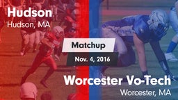Matchup: Hudson  vs. Worcester Vo-Tech  2016