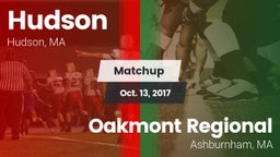 Matchup: Hudson  vs. Oakmont Regional  2017