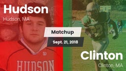 Matchup: Hudson  vs. Clinton  2018
