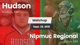 Matchup: Hudson  vs. Nipmuc Regional  2018