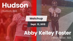 Matchup: Hudson  vs. Abby Kelley Foster 2019