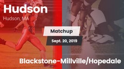 Matchup: Hudson  vs. Blackstone-Millville/Hopedale 2019