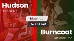 Matchup: Hudson  vs. Burncoat  2019
