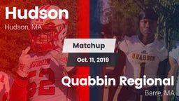 Matchup: Hudson  vs. Quabbin Regional  2019