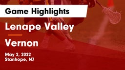 Lenape Valley  vs Vernon  Game Highlights - May 2, 2022