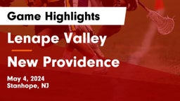 Lenape Valley  vs New Providence  Game Highlights - May 4, 2024