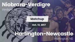 Matchup: Niobrara-Verdigre Hi vs. Hartington-Newcastle  2017