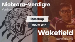 Matchup: Niobrara-Verdigre Hi vs. Wakefield  2017