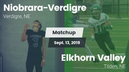 Matchup: Niobrara-Verdigre Hi vs. Elkhorn Valley  2019