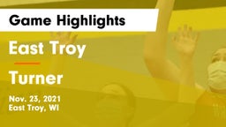 East Troy  vs Turner  Game Highlights - Nov. 23, 2021