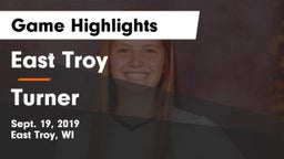East Troy  vs Turner  Game Highlights - Sept. 19, 2019