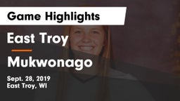 East Troy  vs Mukwonago  Game Highlights - Sept. 28, 2019