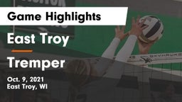 East Troy  vs Tremper Game Highlights - Oct. 9, 2021