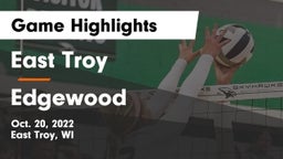East Troy  vs Edgewood  Game Highlights - Oct. 20, 2022
