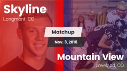 Matchup: Skyline  vs. Mountain View  2016