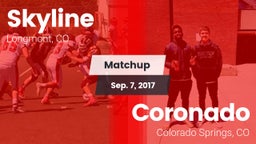 Matchup: Skyline  vs. Coronado  2017