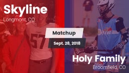 Matchup: Skyline  vs. Holy Family  2018