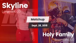 Matchup: Skyline  vs. Holy Family  2018