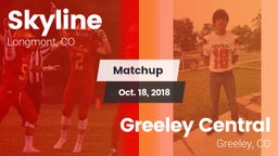 Matchup: Skyline  vs. Greeley Central  2018