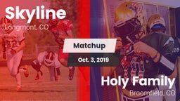 Matchup: Skyline  vs. Holy Family  2019