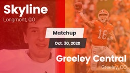 Matchup: Skyline  vs. Greeley Central  2020