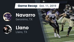 Recap: Navarro  vs. Llano  2019