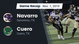Recap: Navarro  vs. Cuero  2019