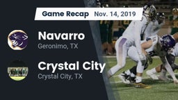 Recap: Navarro  vs. Crystal City  2019