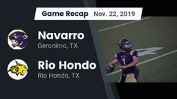 Recap: Navarro  vs. Rio Hondo  2019