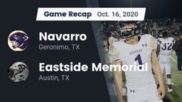 Recap: Navarro  vs. Eastside Memorial  2020