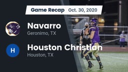 Recap: Navarro  vs. Houston Christian  2020