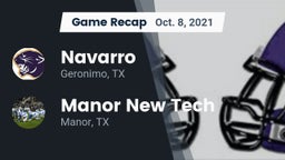 Recap: Navarro  vs. Manor New Tech 2021