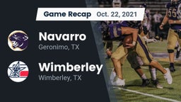 Recap: Navarro  vs. Wimberley  2021