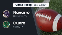 Recap: Navarro  vs. Cuero  2021