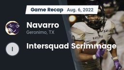 Recap: Navarro  vs. Intersquad Scrimmage 2022