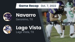 Recap: Navarro  vs. Lago Vista  2022