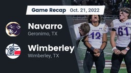 Recap: Navarro  vs. Wimberley  2022