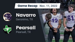 Recap: Navarro  vs. Pearsall  2022