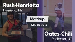 Matchup: Rush-Henrietta High vs. Gates-Chili  2016