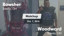 Matchup: Bowsher  vs. Woodward  2016