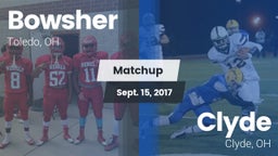 Matchup: Bowsher  vs. Clyde  2017