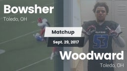 Matchup: Bowsher  vs. Woodward  2017