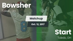 Matchup: Bowsher  vs. Start  2017