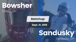 Matchup: Bowsher  vs. Sandusky  2018