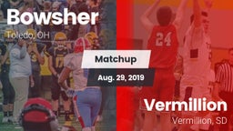 Matchup: Bowsher  vs. Vermillion  2019
