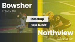 Matchup: Bowsher  vs. Northview  2019