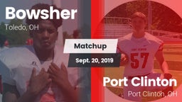 Matchup: Bowsher  vs. Port Clinton  2019
