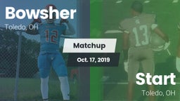 Matchup: Bowsher  vs. Start  2019