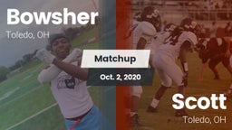 Matchup: Bowsher  vs. Scott  2020
